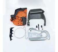 AugustknowU Chainsaw Guide Plate With Baffle Cover Kit For 435 440 445 450 445E 450E Models Constructed Using Metal And Plastic Components