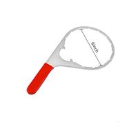 AugustknowU Diesel Filter Tool 6 Inch Jaw Heavy Duty Steel(6 inches Red)