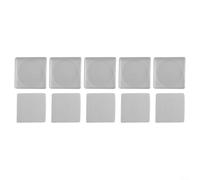 AugustknowU Effortless Organization 20 Transparent Square Cases for Various Sized Coins (18/23/28/33/38mm)