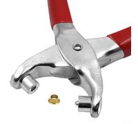 AugustknowU Fabric And Canvas Eyelet Grommet Pliers Set With 100pcs Rivets Ergonomically Designed For Easy Operation