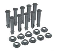 AugustknowU For Steel For Pro Pool Frame Pin And Gasket Kit P61783 For 305 Cm 366 Cm Round Pools Compatible With P61911 And P61817(10sets)