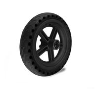 AugustknowU For Xiaomi For M365 scooter rear wheel accessory with For honeycomb design and disc brake, constructed with wear resistant rubber tire and aluminum alloy rim (A)