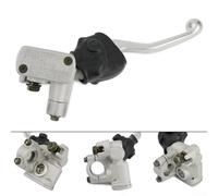 AugustknowU Front Brake Master Cylinder for Honda CRF250R CRF450R 2002-2017 - Aluminium Alloy Replacement Part with Lever & Banjo Bolt - Direct Fit OEM Upgrade for Motocross for Enduro Riding