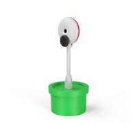 AugustknowU HD Camera for Nintendo Switch 2 Scene Projection Water Drain Base Compact ABS Design With Data Cable White 10x5x5CM Enhanced Gaming Experience Spill Protection Easy Installation