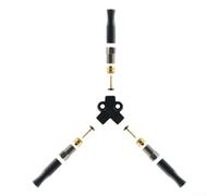 AugustknowU Hydraulic Brake Splitter Adapter For Distributing Brake Fluid Flow From One Source To Two Brake Components(A)