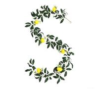 AugustknowU Indoor Decorative Vine 67in Eucalyptus Lemon Artificial Plant For Living Room For Home Office Green Look