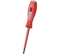 AugustknowU LED Enhanced Voltage Tester Screwdriver For Non Contact Detection Of AC Voltage And Circuit Continuity Verification In Wiring Projects(Red Ten)