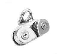 AugustknowU Marine Grade 316 Stainless Steel Cam Cleat Rope Clamp, for Sailboat Yacht Rigging, Compact 16mm Diameter, Smooth Load Release