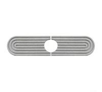 AugustknowU Mat Splash Pad Sprinkler, Spritz Diatomaceous Earth Mat, Kitchen Faucet Draining(Light Grey)