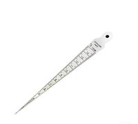 AugustknowU Measuring Tool For Gaps Diameters, Depths With Dual Scale Stainless Steel Taper Gauge, Accurate Measurement, Dual-Scale Markings(Thick version: 1.9mm)