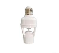AugustknowU Motion Sensor Light Switch E27 Screw Base With 360 Degree Coverage And Adjustable Delay Time For Various Indoor Lighting Applications