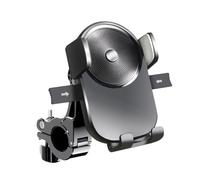 AugustknowU One Hand Operation Mobile Phone Holder for Cars Strong and Secure Mounting (Handlebar)