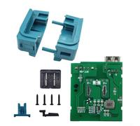 AugustknowU Power Supply USB Battery Adapter for BL1016 BL1021 BL1041 Compatible with For LXT and For CXT Models Delivering Consistent Power for Efficient Tool Operation