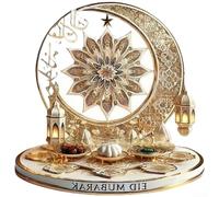 AugustknowU Precision-Cut Acrylic For CRESCENT Moon Lantern For Quiet Elegance In Minimalist Or Eclectic Interior Settings(C)