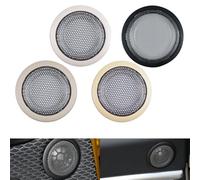 AugustknowU Protective cover for BMW tweeter speakers compatible with models F30 F31 F34 F35 F80 F32 F33 F36 F82 designed to minimize distortion and maintain speaker function (Black)
