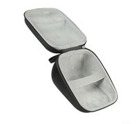 AugustknowU Protective Portable Storage Case for Blood Pressure Monitor Made from Hard EVA and Oxford Cloth with Velvet Lining, Shockproof and Organized Compartments(Black+Gray)