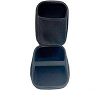 AugustknowU Protective Portable Storage Case for Blood Pressure Monitor Made from Hard EVA and Oxford Cloth with Velvet Lining, Shockproof and Organized Compartments(Black+Black)