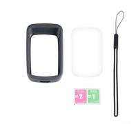 AugustknowU Protective Silicone Case with Screen Film for C606 Bicycle Computer, Designed to Shield Device From Environmental and Physical Damage (Cover + film)