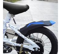 AugustknowU Reinforced Plastic Rear Mudguard for Children's Bikes Fits 12/14/16/18 Inch Bikes Design Provides Effective Protection Suitable for Kids' and Balance Bicycles (B-16/18 inches)