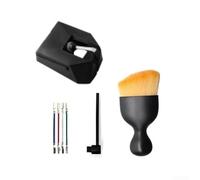 AugustknowU Replacement Stylus, AT-VMN95E, for Audio-Technica AT-LP120X-USB, Turntable with Elliptical Profile and Robust Shank Design(Black)