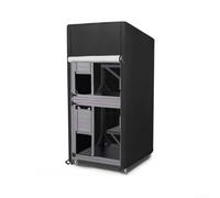 AugustknowU Robust Cat House Cover Intended For Outdoor Placement With Fabric Tested For Resistance To Environmental Stressors(420D)