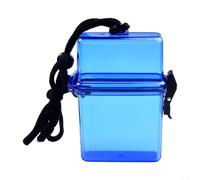 AugustknowU Sealed Waterproof Sport Case with Lanyard Perfect for Outdoor Activities Like for Kayaking, Rafting, and Swimming (Blue)