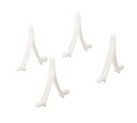 AugustknowU Set of Four V Style Wishbone Spring Clips Replacement for Swimming Pool Telescopic Poles Compatible with Pool Brush Leaf Vacuum Head Handles