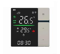AugustknowU Smart Thermostat 316A with For Tuya WiFi for Remote Control and Voice Activation Compatible with and Google Assistant for Electric Floor Heating and Gas Boilers (Gray 3A-WIFI)
