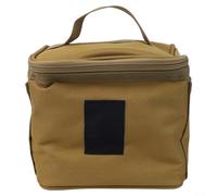 AugustknowU Spice Kit Storage Solution Designed for Outdoor Use, Featuring a Robust 900D Oxford Cloth Construction (Khaki)