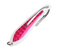 AugustknowU Spoon Style Lure With Single Jig Hook For Offshore Trolling Designed To Imitate Escaping Baitfish For Mackerel Tuna Mahi Mahi And(4.25# C3)