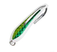 AugustknowU Spoon Style Lure With Single Jig Hook For Offshore Trolling Designed To Imitate Escaping Baitfish For Mackerel Tuna Mahi Mahi And(3.75# C6)
