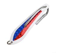 AugustknowU Spoon Style Lure With Single Jig Hook For Offshore Trolling Designed To Imitate Escaping Baitfish For Mackerel Tuna Mahi Mahi And(4.25# C 4)