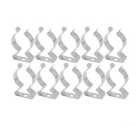 AugustknowU Spring Steel Clips, Spring Clips, Equipment Clamps, Spring Clips Made Of Spring Steel, Open Tool Clips Made Of Heavy Manganese Steel, Tool Clips, Spring Steel Clip, Galvanized(25mm)