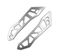 AugustknowU Windshield bracket regulator made from aluminum alloy engineered for Nmax 1155 V1 V2, reliable fit and front windshield support (Silver)