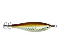 AugustknowU Wood Shrimp Fishing Lure with Glow in the Dark Feature and Noise Maker, Simulates Real Shrimp Movement, Equipped with Pointed 2 5# Hooks (H)