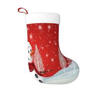 AUGUSTRUSH Large 18 Inch Christmas Stockings For Fireplace, Merry Christmas Day, Bulk Xmas Stockings For Holiday Decoration, Giant Festive Stocking Stuffers For Kids, Family, Christmas Party Decor