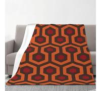 AUGUSTRUSH Shining Overlook Flannel Throw Blanket, Anti-Pilling Double-Layer Bed Sofa Blanket, Velvet-Soft Static-Free & Portable, Lightweight Plush Camping Travel Blankets for Adults, All Season Use