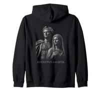 Augustus And Livia Ancient Roman Holy Empire History Zip Hoodie