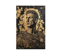 Augustus Caesar Portrait Poster Canvas Poster Wall Art Decor Print Picture Paintings for Living Room Bedroom Decoration 12x18inch(30x45cm)