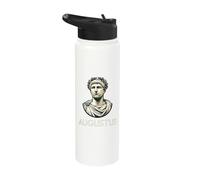 Augustus Emperor of Rome Ancient Rome Stainless Steel Insulated Water Bottle