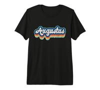 Augustus First Name Boy Vintage Style 70s 80s Personalized Premium T-Shirt