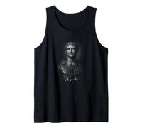 Augustus Roman Emperor Ancient Rome Portrait Tank Top