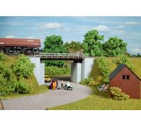 Auhagen 11428 HO/OO Gauge Short Railroad Bridge Kit
