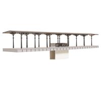 Victorian platform with canopy 250mm - N Gauge Auhagen 14481