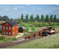 Auhagen 43704 For TT Narrow Gauge Field Railway Loading Ramp Art Kit Neuwertig