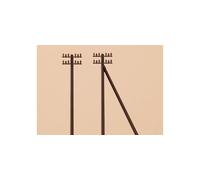AUHAGEN 44600 Scale N Twelve Telegraph Poles For Railway Line