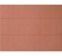 Brown Industrial Cladding Decorative Plastic Sheet 100x200mm (x2) Auhagen 52232