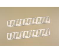 Auhagen 80222 Windows Q, R, white