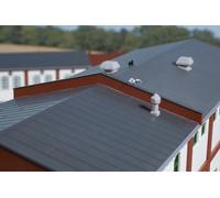 AUHAGEN 80418 OO/HO Red brick roof supports