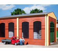 Auhagen 80509 OO/HO Red brick walls with industrial windows